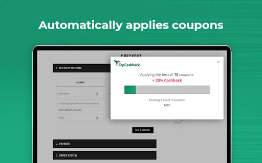 ดาวน์โหลด TopCashback ส่วนขยายเบราว์เซอร์ – รับเงินคืนและคูปองส่วนลดล่าสุดฟรี - Screenshot 5