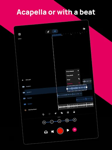 ดาวน์โหลด Voloco ล่าสุด – สตูดิโออัดเสียงและแต่งเสียงร้องฟรี - Screenshot 12