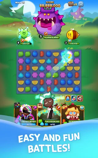 ดาวน์โหลด Cookie Run: Puzzle World ล่าสุด – เกมพัซเซิลแสนสนุก ฟรี - Screenshot 10