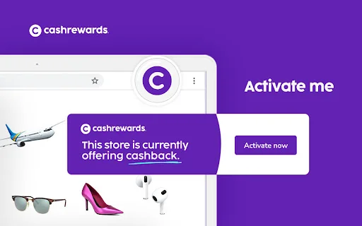 ดาวน์โหลด Cashrewards ส่วนขยายช่วยช้อปปิ้งออนไลน์ รับเงินคืนง่ายๆ ฟรี - Screenshot 3