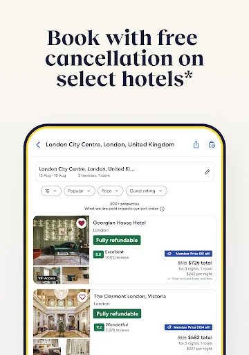 ดาวน์โหลดแอป Expedia จองโรงแรม เที่ยวบิน และรถเช่าราคาถูกล่าสุด - Screenshot 15