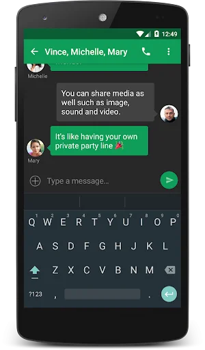 ดาวน์โหลด Chomp SMS ล่าสุด – แอปส่งข้อความปรับแต่งได้อิสระ ฟรี - Screenshot 5