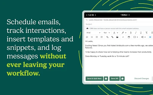 ดาวน์โหลด Salesloft Connect ล่าสุด – เพิ่มประสิทธิภาพการขายและจัดการ CRM ฟรี - Screenshot 2