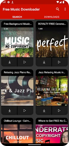 Mp3Player: ดาวน์โหลดเพลง MP3 ฟรี – ฟังเพลงคุณภาพสูงได้ง่ายๆ - Screenshot 9