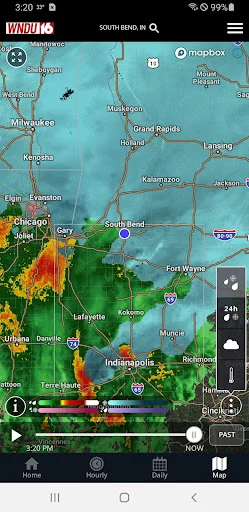 ดาวน์โหลดแอป WNDU First Alert Weather – พยากรณ์อากาศแม่นยำล่าสุด - Screenshot 4