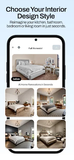 ดาวน์โหลด Remodel AI ล่าสุด – แอปแต่งบ้านและรีโนเวทด้วย AI ฟรี - Screenshot 2