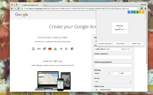 ดาวน์โหลด AutoFill Forms เวอร์ชั่นล่าสุด – กรอกฟอร์มได้อัตโนมัติฟรี - Screenshot 1