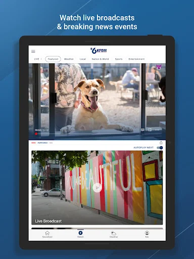 ดาวน์โหลด KFDM News 6 ล่าสุด – ข่าวท้องถิ่นและพยากรณ์อากาศฟรี - Screenshot 10