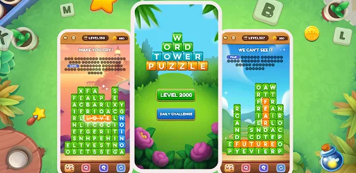 ดาวน์โหลด Word Tower – Premium Puzzle ล่าสุด เกมคำศัพท์ฝึกสมองฟรี - Screenshot 6