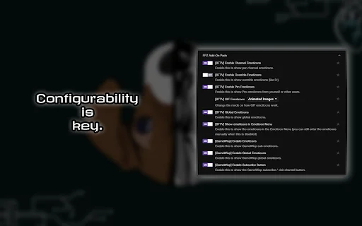 ดาวน์โหลด The FFZ Add-On Pack ล่าสุด – เสริมประสบการณ์ Twitch ให้เหนือชั้นฟรี - Screenshot 2