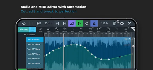 ดาวน์โหลด Cubasis 3 – สตูดิโอทำเพลงมืออาชีพบน Android ล่าสุด - Screenshot 4