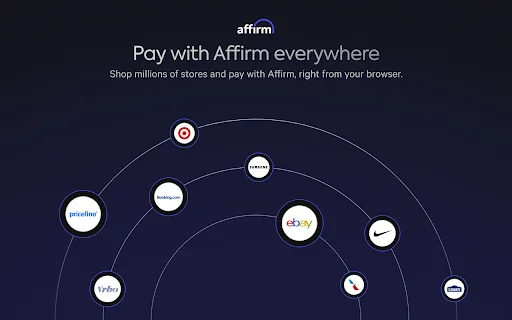 ดาวน์โหลด Affirm ส่วนขยาย Chrome – ช้อปก่อนจ่ายทีหลังได้ง่ายๆ - Screenshot 1