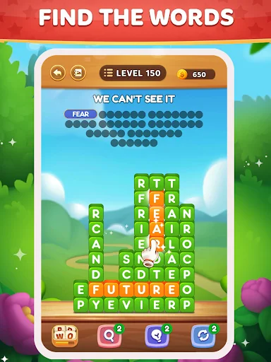 ดาวน์โหลด Word Tower – Premium Puzzle ล่าสุด เกมคำศัพท์ฝึกสมองฟรี - Screenshot 8
