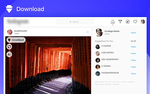 ดาวน์โหลด Instagram ยอดฮิต – บันทึกวิดีโอ Reels และ Story ได้ฟรี - Screenshot 5