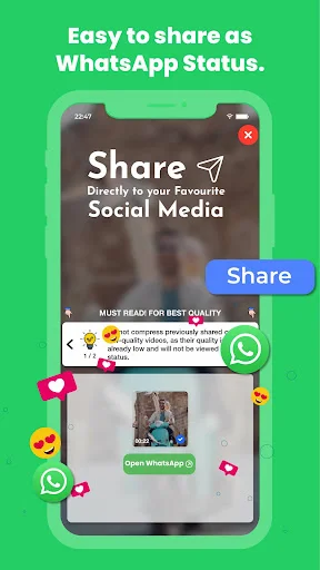 ดาวน์โหลด Clear Status ล่าสุด – อัปโหลดวิดีโอ WhatsApp คมชัดระดับ HD ฟรี - Screenshot 6