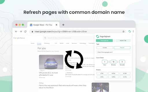 ดาวน์โหลด Auto Refresh & Page Monitor ล่าสุด – รีเฟรชหน้าเว็บอัตโนมัติฟรี - Screenshot 2