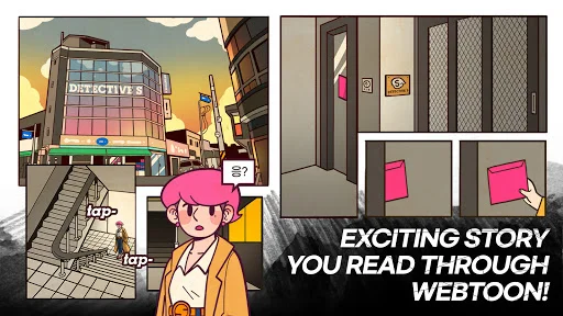 ดาวน์โหลด Detective S: Mystery Puzzle ล่าสุด – เกมไขปริศนาสไตล์เว็บตูนฟรี - Screenshot 14