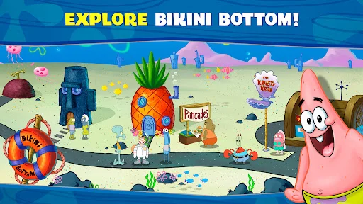ดาวน์โหลด SpongeBob: Krusty Cook-Off ล่าสุด – เกมทำอาหารสุดสนุก ฟรี - Screenshot 4