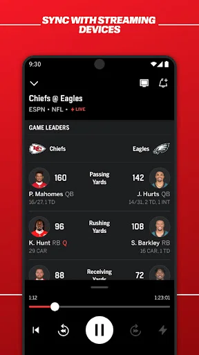 ดาวน์โหลดแอป ESPN ล่าสุด – ติดตามผลคะแนนและข่าวสารกีฬาแบบเรียลไทม์ฟรี - Screenshot 5