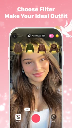 ดาวน์โหลด Funny Filters: FYP Challenge ล่าสุด – ฟิลเตอร์ฮิตติดเทรนด์ฟรี - Screenshot 1